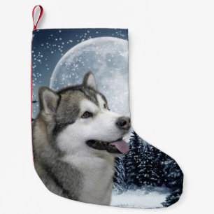 Malamute Christmas Stocking