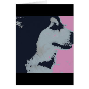 Malamute Dog Pop Art
