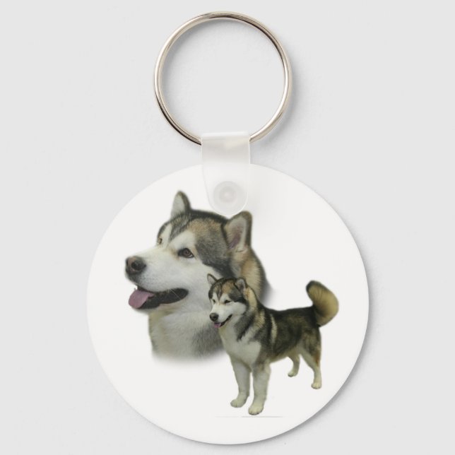 Malamute Keychain (Front)