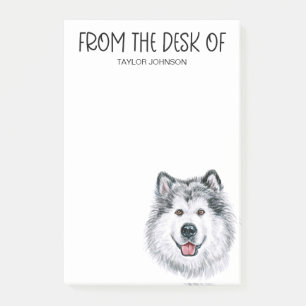 Malamute Lover Post-it Notes