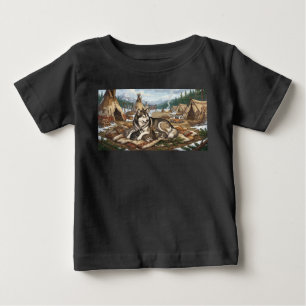 Malamute Mother Version 1 Baby T-Shirt