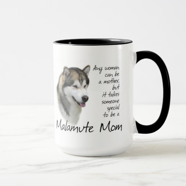 Malamute Mum Mug (Right)