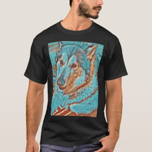Malamute Snow Dog Husky Wolf T-Shirt
