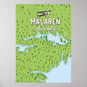 Mälaren Sweden Poster