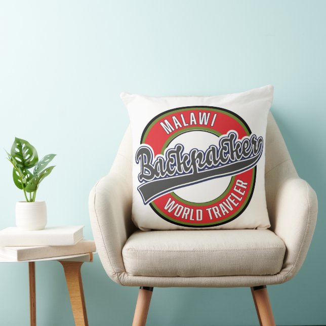 Malawi backpacker world traveller cushion (Chair)