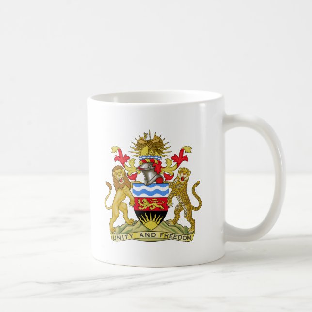 Malawi Coat of Arms Coffee Mug (Right)