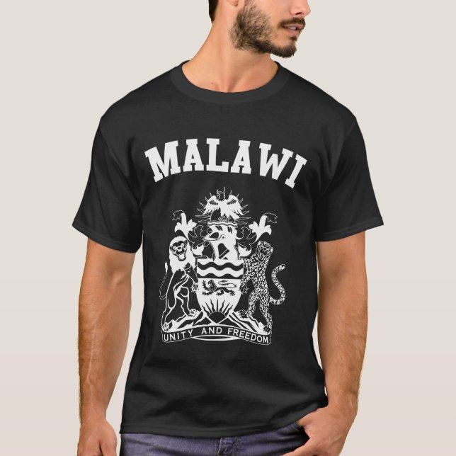 Malawi Coat of Arms T-Shirt (Front)