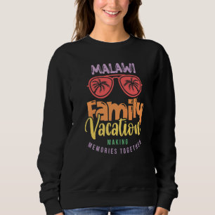 Malawi Family Vacation Matching Outfit Sweatshirt