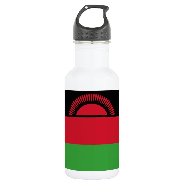 Malawi Flag 532 Ml Water Bottle (Front)