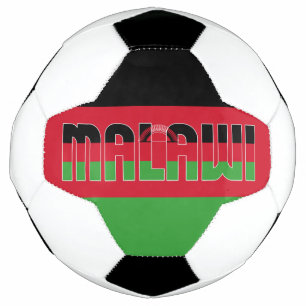 Malawi Flag Adorable Patriotic Football