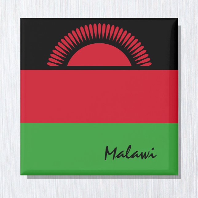 Malawi flag & Africa holiday/sports fans Magnet (Creator Uploaded)