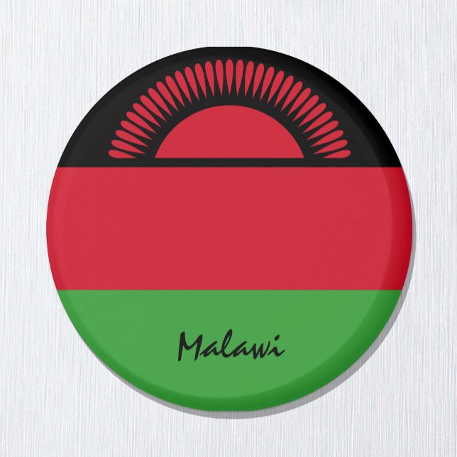 Malawi flag & African - travel/sports fans Magnet (Creator Uploaded)