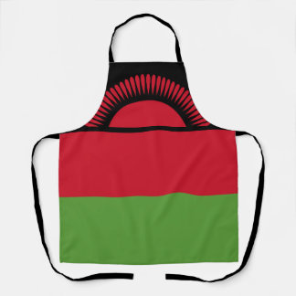 Malawi flag apron