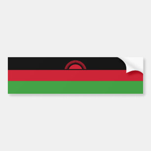 Malawi Flag Bumper Sticker