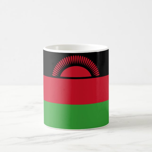 Malawi Flag Coffee Mug (Center)
