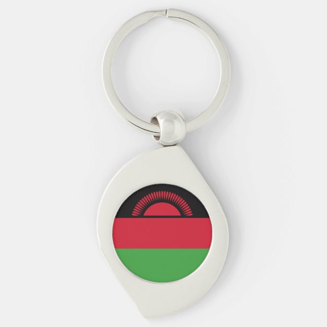 Malawi Flag Key Ring (Front)