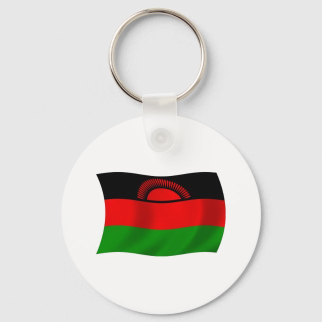 Malawi Flag Keychain (Front)