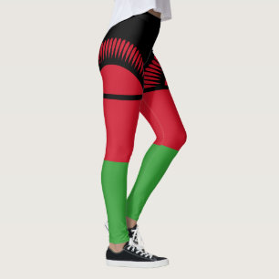 Malawi Flag Leggings