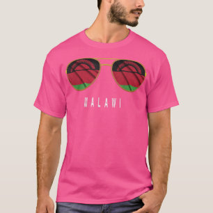 Malawi Flag Malawian Malawi Pride Sunglasses T-Shirt