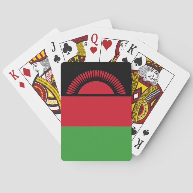 Malawi Flag Playing Cards (Back)
