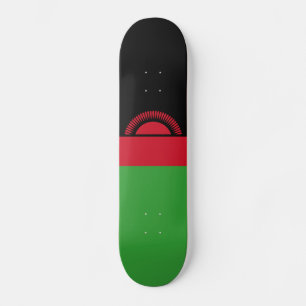 Malawi Flag Skateboard
