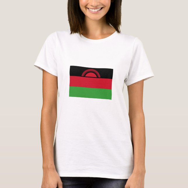 Malawi Flag T-Shirt (Front)