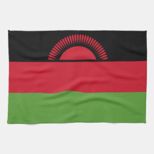 Malawi flag tea towel