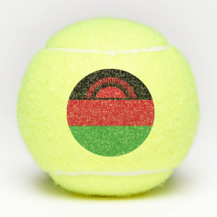 Malawi Flag Tennis Balls