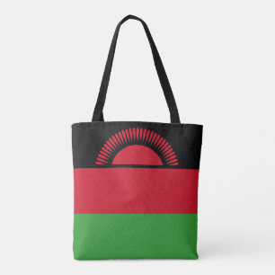 Malawi Flag Tote Bag