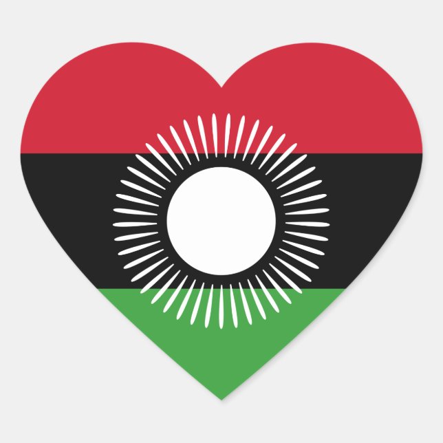 malawi former heart sticker (Front)