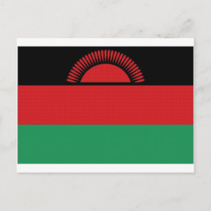 Malawi National Flag Postcard