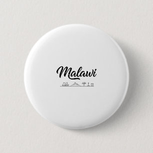 Malawi Skyline Travel Vacation Outfits 6 Cm Round Badge
