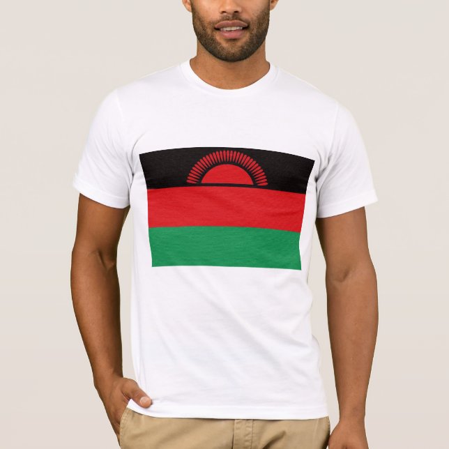 Malawi's Flag T-Shirt (Front)