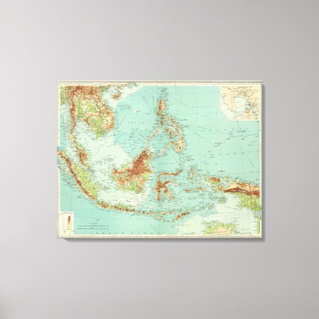 Malay Archipelago Canvas Print (Front)