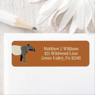 Malayan Tapir Return Address