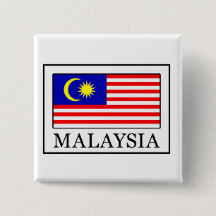 Malaysia 15 Cm Square Badge