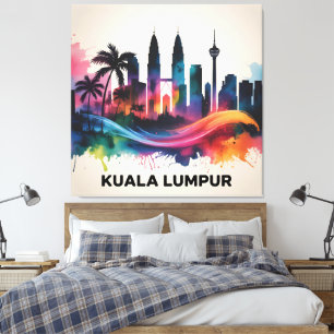 malaysia canvas print