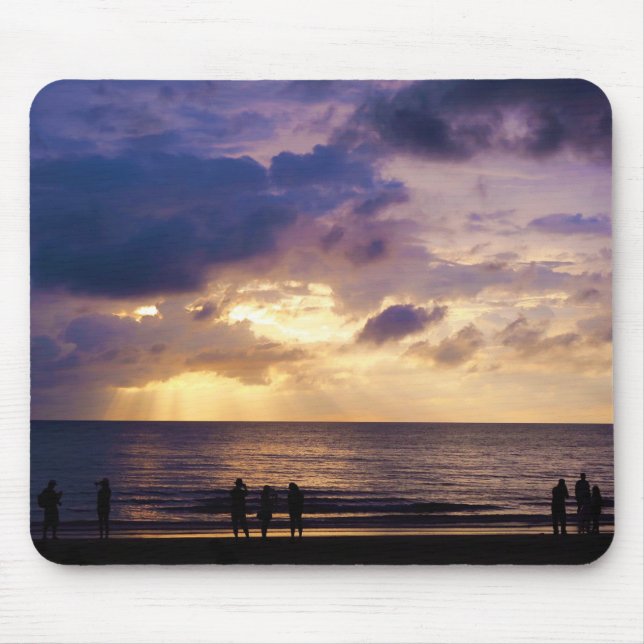 Malaysia Coast Sunset Mouse Mat (Front)