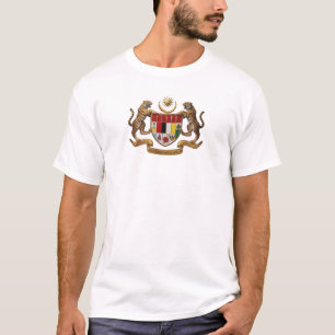 Malaysia country coat arms symbol emblem flag tige T-Shirt