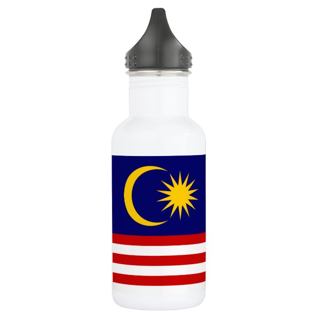 Malaysia Flag 532 Ml Water Bottle (Left)