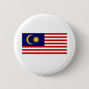 Malaysia Flag 6 Cm Round Badge
