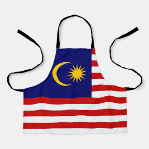 Malaysia Flag Apron