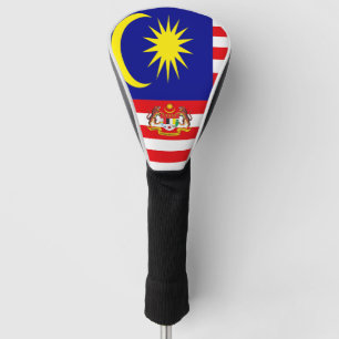 Malaysia flag-coat of arms golf head cover