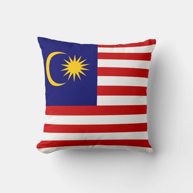 Malaysia Flag Cushion (Front)