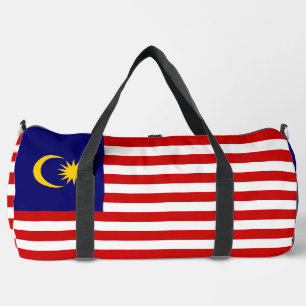 Malaysia flag duffle bag