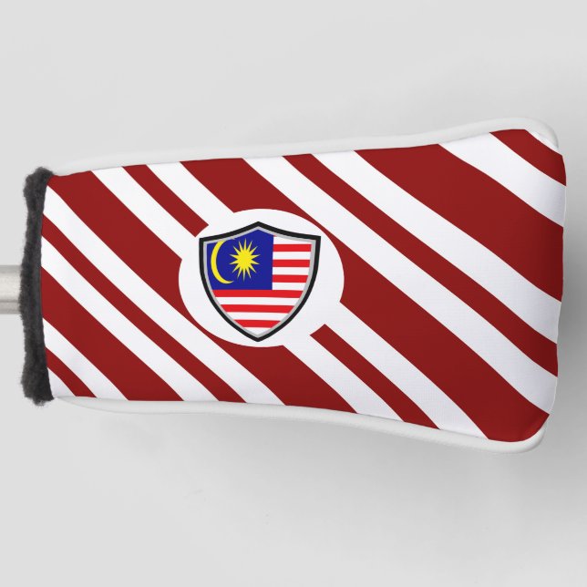 Malaysia flag golf head cover (Front)