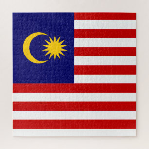 Malaysia Flag Jigsaw Puzzle