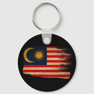 Malaysia Flag Key Ring