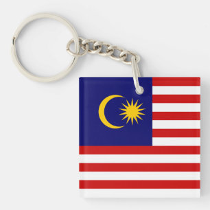 Malaysia Flag Key Ring