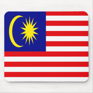 Malaysia flag mouse mat